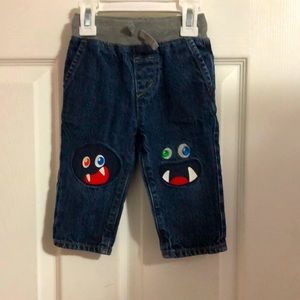 Baby boy monster jeans